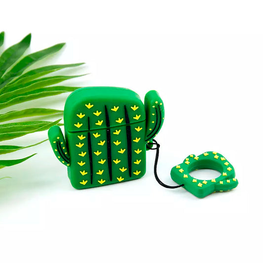 Cactus Silicone Airpod case