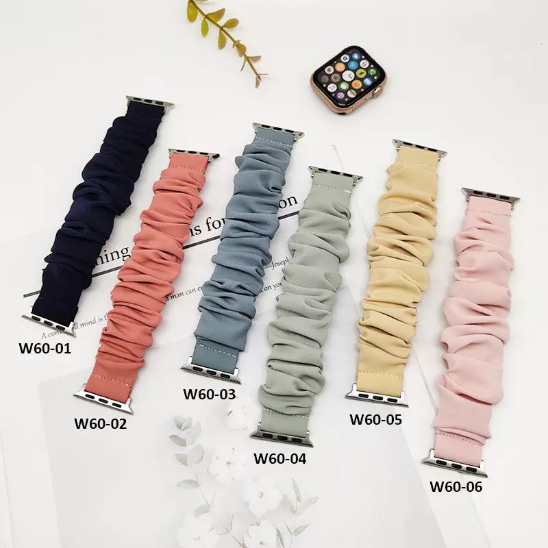 Scrunchie Elastic Watch Band