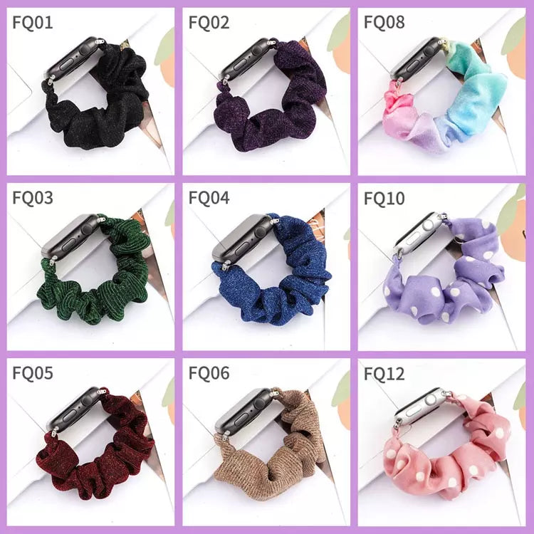 Sparkle Scrunchie Watch Band