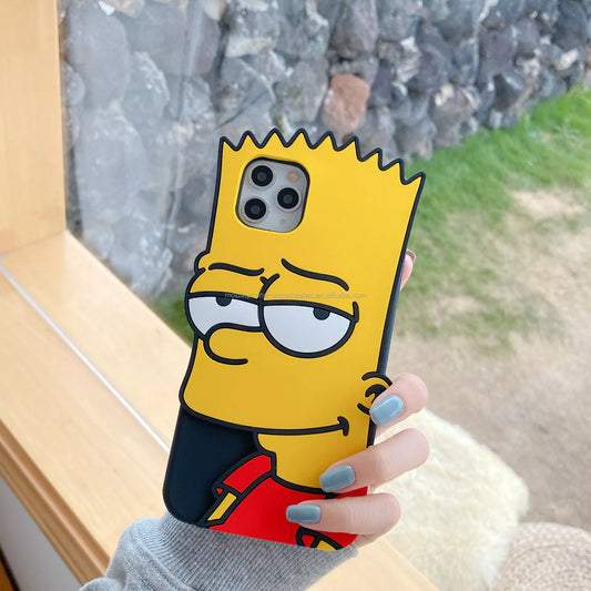 Bart head silicone case