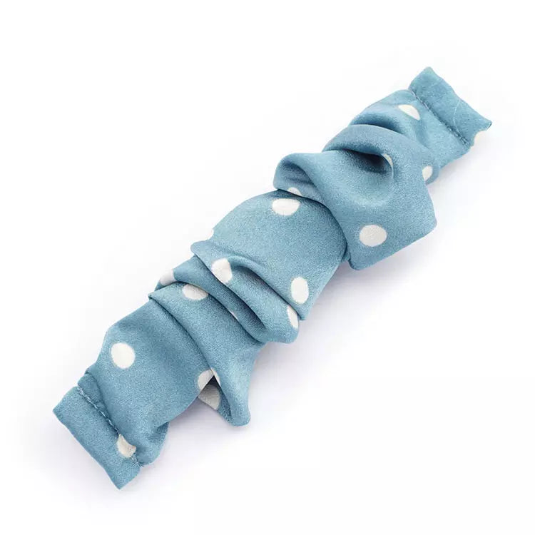 Polka Dot Scrunchie Apple Watch Band