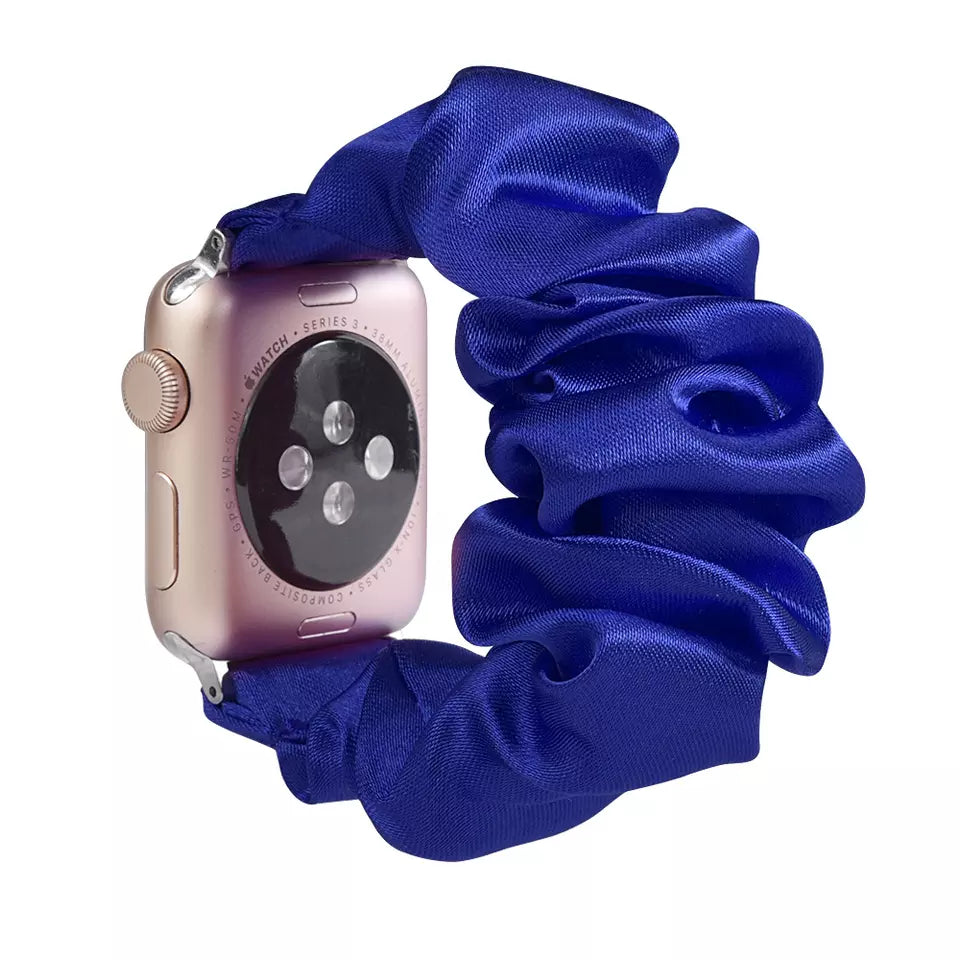 Satin Scrunchie Watch Band