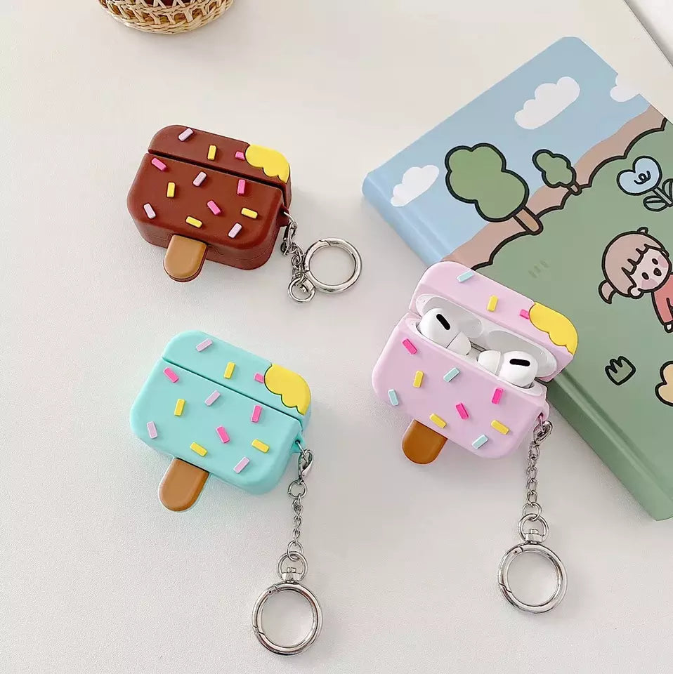 3D Ice Cream airpod case