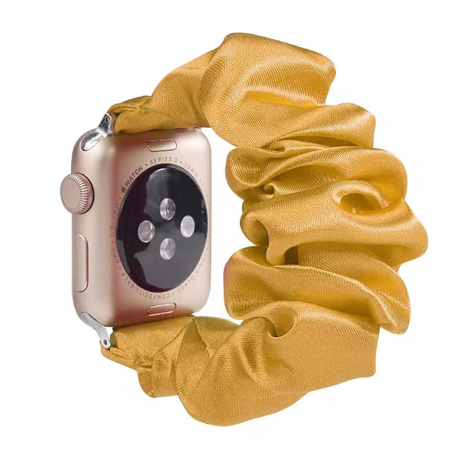 Satin Scrunchie Watch Band