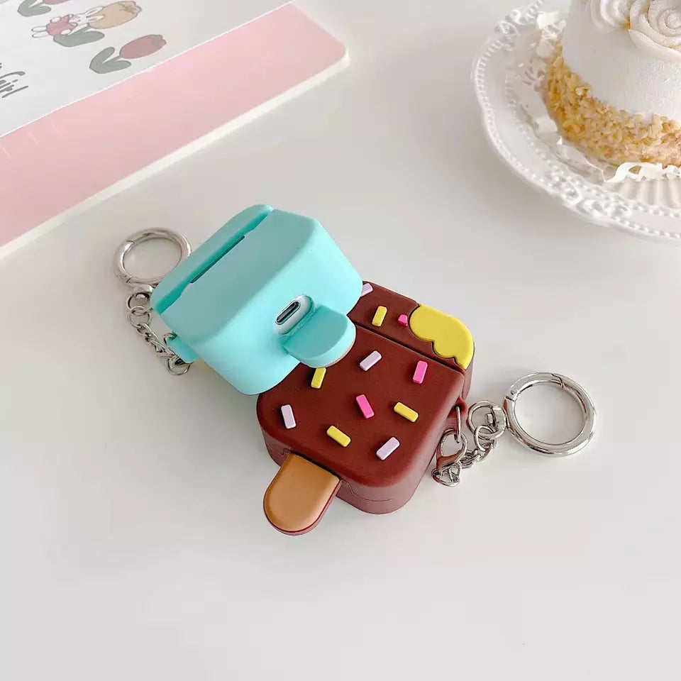 3D Ice Cream airpod case