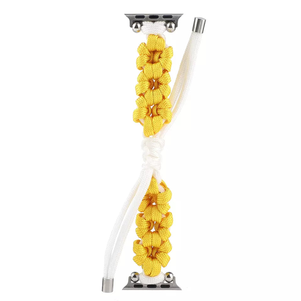 Flower Cord Tie Watch band