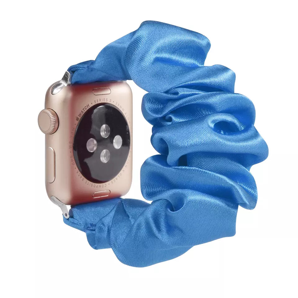 Satin Scrunchie Watch Band