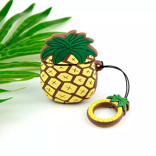 Pineapple Silicone Airpod case