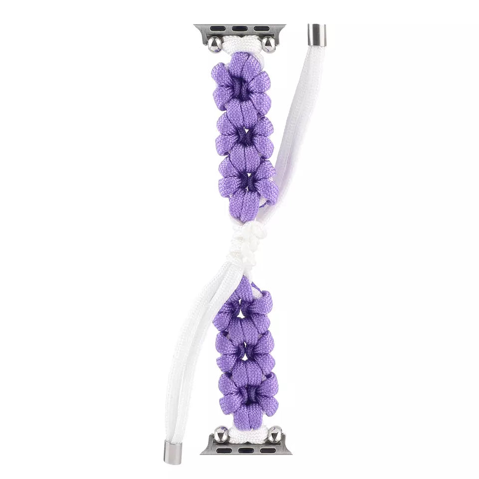 Flower Cord Tie Watch band